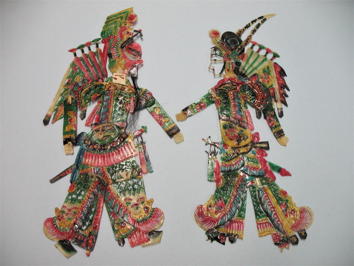 authentic Chinese shadow puppets