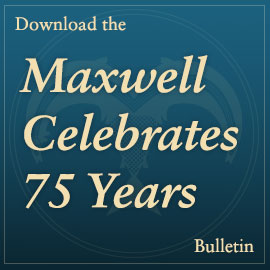 Download the Maxwell celebrates 75 Years bulletin