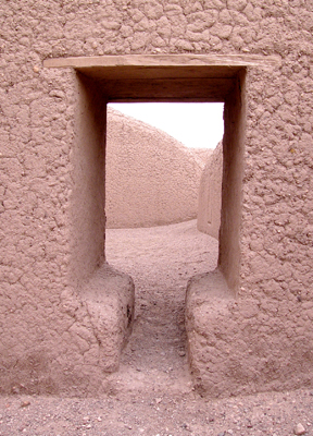 Doorway from Paquime, Mexico