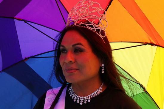Queen of Diné Pride, Navajo Nation, 2018. Rapheal Begay
