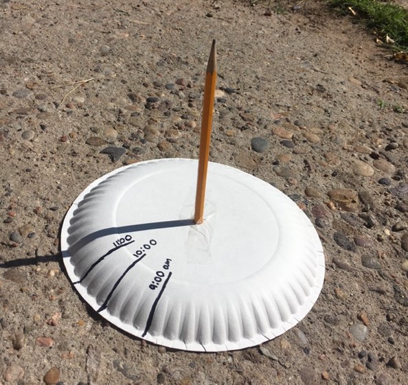 DIY sundial