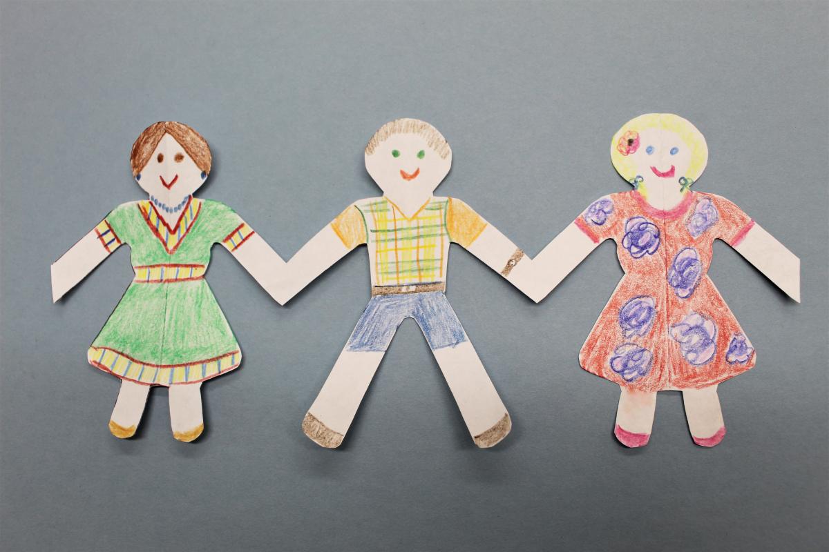 Paper dolls from around the world