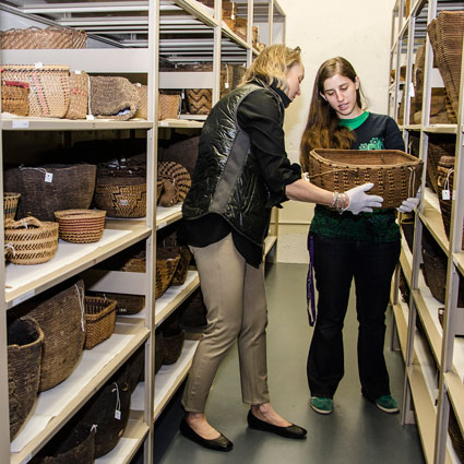 Working in the collections
