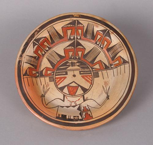 Hopi ceramic plate