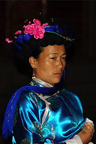 Mosuo (Na) woman of  Southwest China by Siobhán M. Mattison