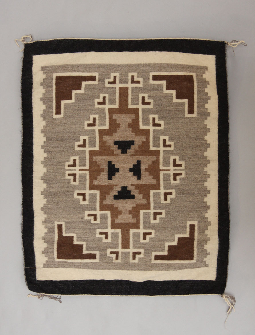 Object Monday Two Grey Hills Navajo Weaving Maxwell Museum