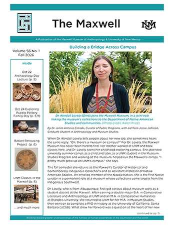 Cover page of Fall 2026 Newsletter