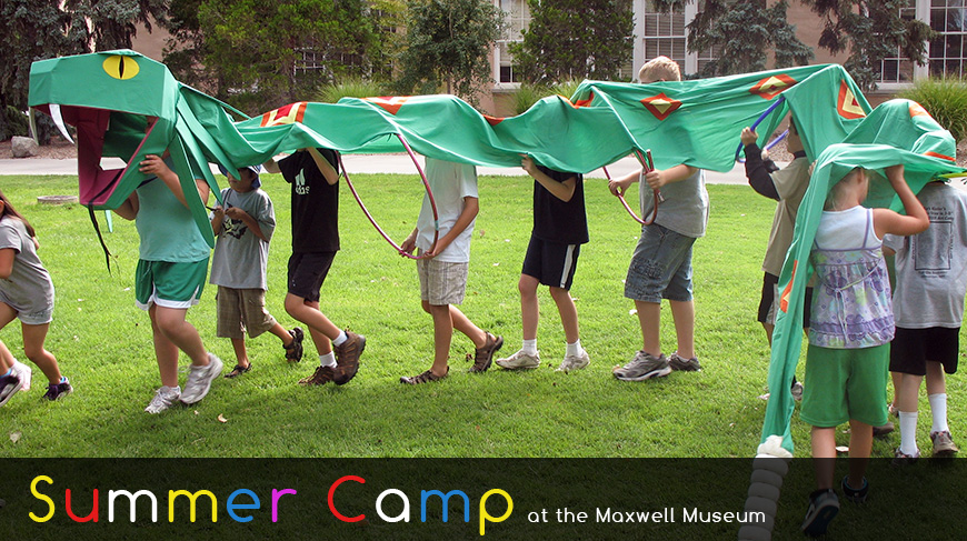 Summer Camp - Kids with dragon