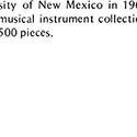 The collection donors (from Man the Music Maker Exhibition Catalog)