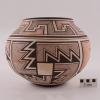 A polychrome olla by mother and son potters Josephine and Randy Nahohai of Zuni Pueblo, ca. 1986.