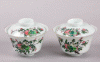 Tea cups with lids 