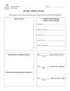 object analysis worksheet - grades 2-4