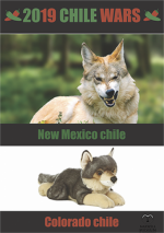 New Mexico Chile wars poster